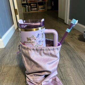 Stanley x LoveShackFancy Lavender Tumbler with Straw (limited edition collab)